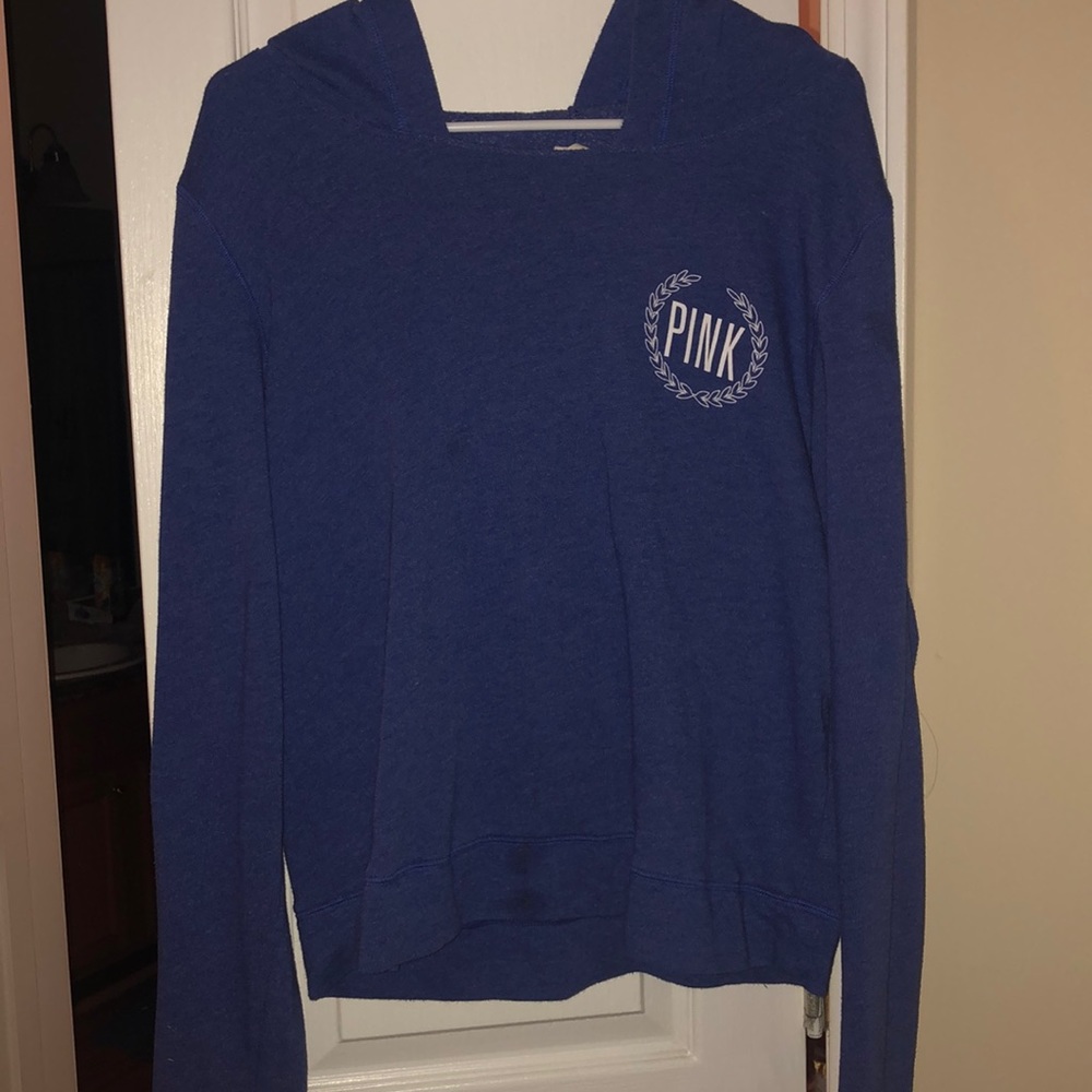 PINK purple thin hoodie